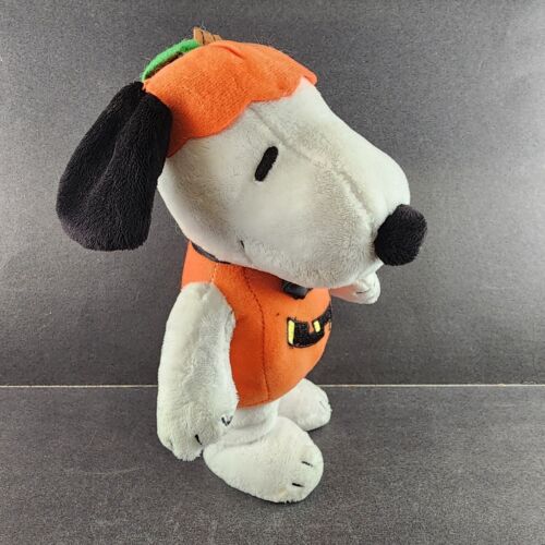 Peanuts Plush Halloween Snoopy Pumpkin Musical Animated Dancing Dan Dee New Batt