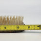 Floral Vanity Hair Brush 10.5 Inch Silver Shabby Chic