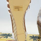 Forever JOJO-24 Sandals Women 8 White Floral Applique Open Toe Ankle Strap NWT