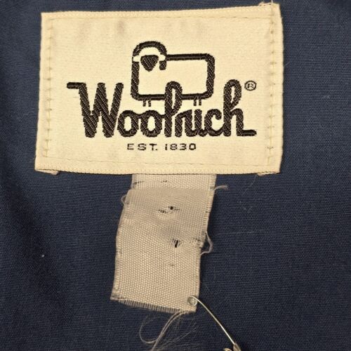 Woolrich Women Hooded Khaki Zip/Snap Lined Jacket 2XL No Tags Patch Pockets Zips