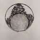 Scentsy O Christmas Tree Mini Warmer Silver Metal Openwork Holiday Boxed