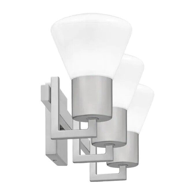 Quoizel Norton 3 Light LED Brushed Nickel Vanity Light 24 Inch