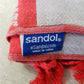 New Ohio State Scarf Scarlet Gray Viscose Sandol Tassels OSU Buckeyes Licensed