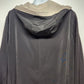 Fleet Street Reversible Women's Hooded Coat Beige/Black Full Zip Size Medium