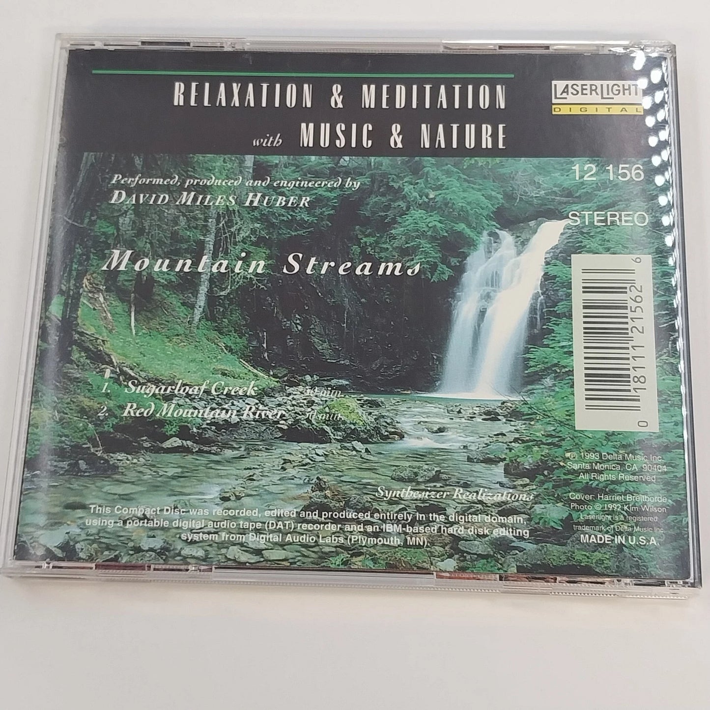 Nature Sounds Music 4 CD Lot Grand Canyon Brazilian Expedition Streams Vintage