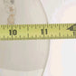Vintage Lancaster Glass Yellow Floral Ceiling Light Shade