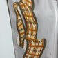 Ribbons & Bows Pattern Silk Rectangle Scarf 67" Kenneth J Lane Glentex Japan