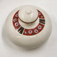 Charlton Hall Classic Traditions Christmas Teapot Ceramic 50 oz Holiday Design