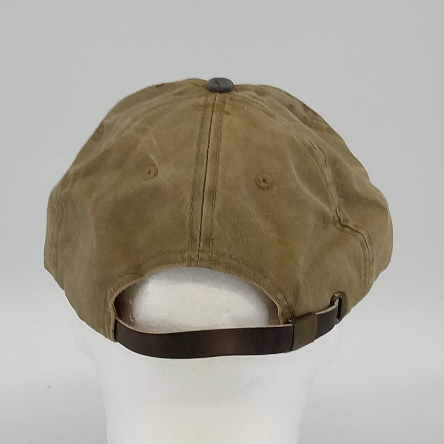 McHutchison Strapback Hat Khaki Blue Horticulture Cap Adjustable Cap Adjustable
