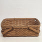 Longaberger 1989 Large Market Basket Double Swing Handles 19" Signed Ohio