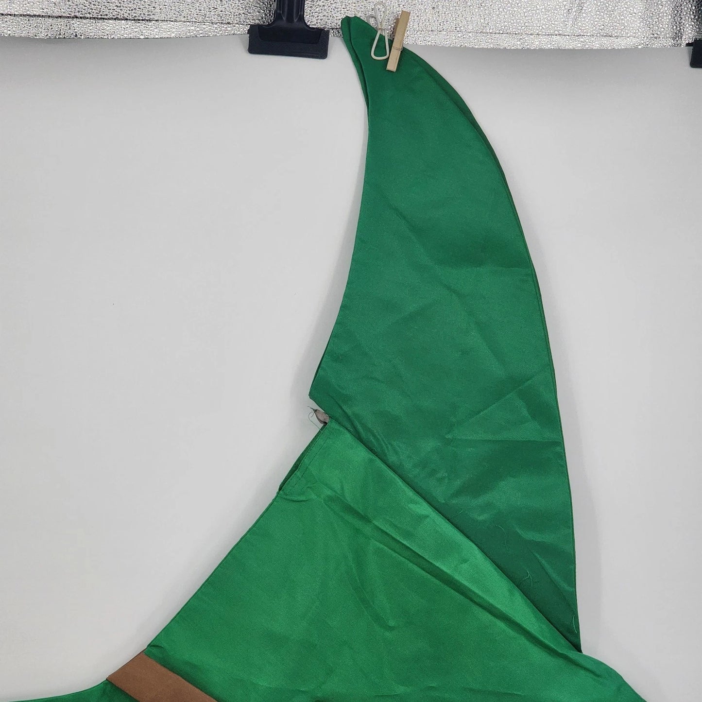 Evergreen Garden Stake Outdoor Halloween Pumpkin Fall w Tricorn Hat Flag Banner