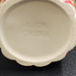 Avon Peppermint Tealight Holder Green Christmas Ribbon 2.5" Vintage China