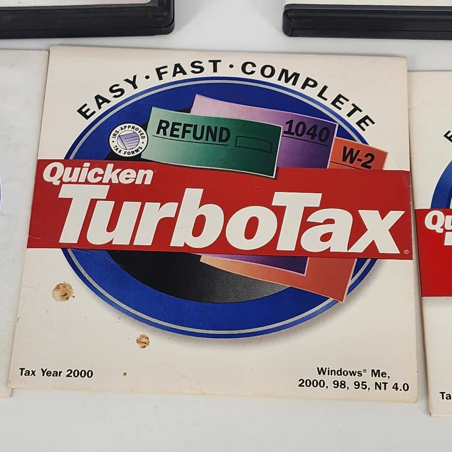 TurboTax Deluxe Software Collection 2000-2005 Intuit CD-ROM Vintage Computing