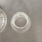 Hurricane Kerosene Oil Lamp Plume Atwood Eagle Clear Glass Chimney 19.75"h Vtg