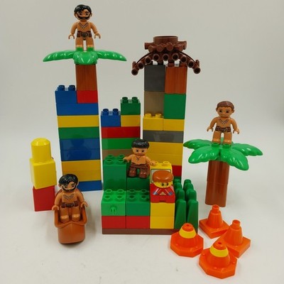 2 Pound Lego Duplo Bricks Mini Figures Accessories and Random Parts Mixed Colors