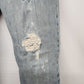 Levi's 550 Men's Jeans 36 x 34 Relaxed Fit Medium Stonewash Red Tab Distressed