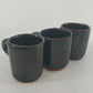 Pacific Japan MINIATURE Coffee Cups Set 4 Red Clay Brown Glaze Earthenware Mugs