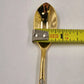 Kum Kang Demitasse Spoon & Fork Set 10 Pcs Gold Tone 18/10 Stainless Steel Boxed