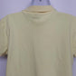IZOD Women's Yellow Stretch Polo Shirt Large Cotton Blend Short Sleeve Classic