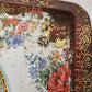 Daher Decorated Ware Rooster Metal Tray England 17.5" x 13.5" Vintage Country