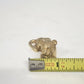MMA Metropolitan Museum King Tut Lion Gold Tone Animal Figurine 1976 Vintage