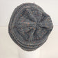 C C Cozy Confetti Beanie Dark Grey Knit Winter Hat Multi-Color Fleck One Size
