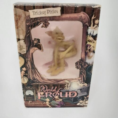 World Of Froud Tricksy Pixies Grig Polystone Figurine Sideshow New in Box NOS