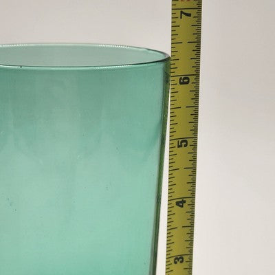 Set 6 Libbey Emerald Green Tall Tumbler Iced Tea Glasses Drinkware 6.25"x3.25"