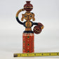 Channapatna Handmade Wooden Doll Karnataka India 7.5 Inch