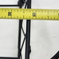 2 Casserole Serving Carriers Black Metal Wire Nesting with Handles 8.75" & 8"