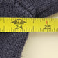 IZOD Sweater Blue Pullover Men's XLT Crewneck Cotton Long Sleeve Square Design