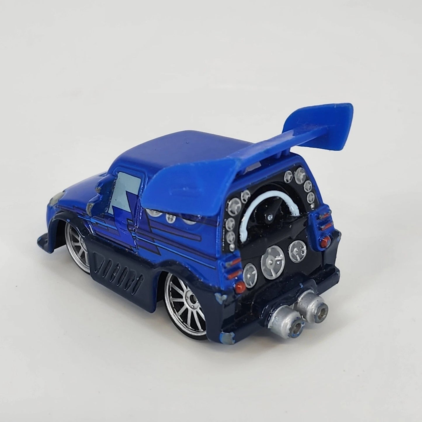 Disney Pixar Cars DJ Blue Hip Hop Supercharged Diecast 1:55 Scale Toy Car Mattel