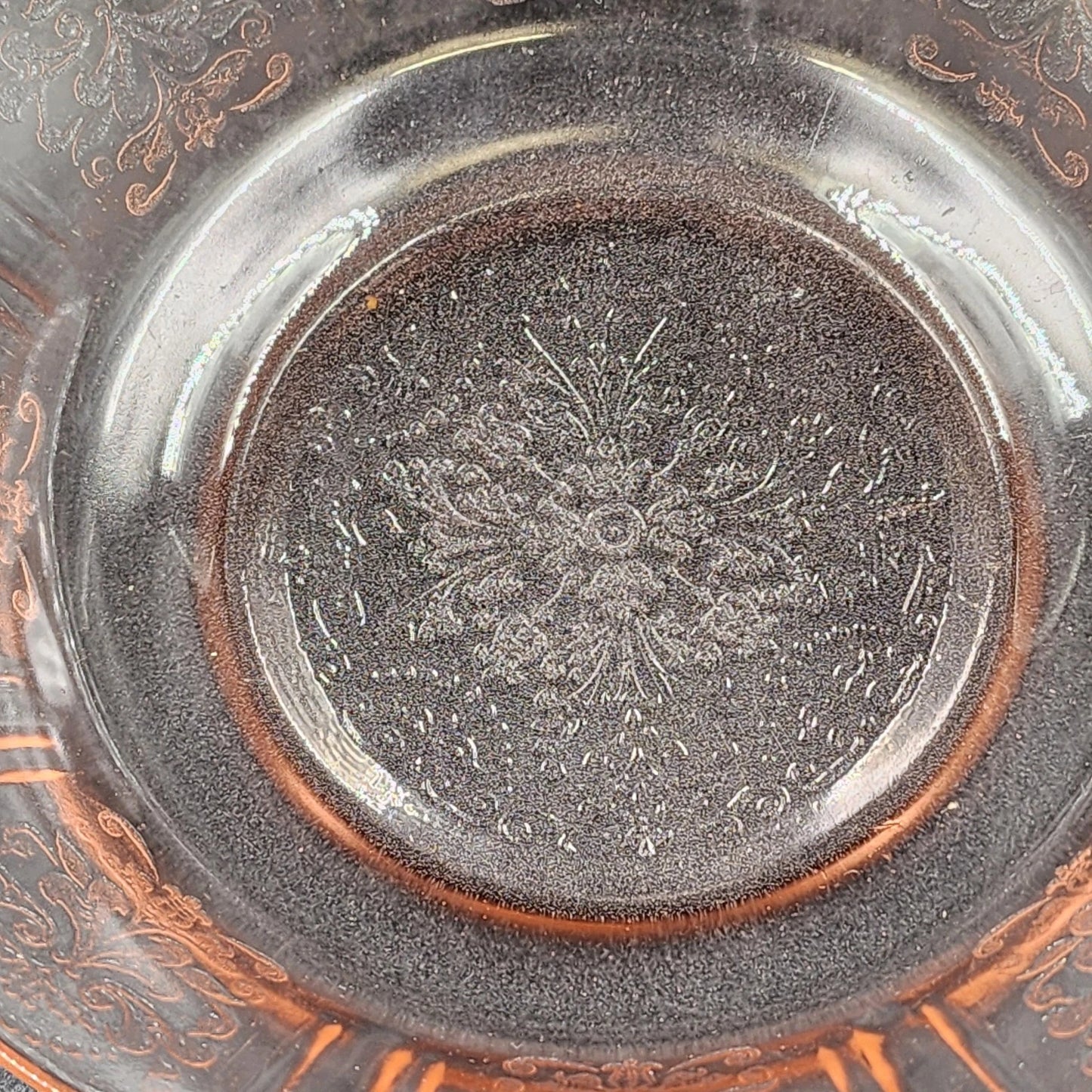 4 Pink Depression Glass Cereal Bowls MacBeth Evans American Sweetheart 5.75" D