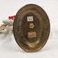 Homco Carousel Horse Figure Santa Claus #5117 Ceramic Brass Stand Philippines