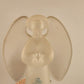 Avon Angel Accent Lamp Blessed Gift Collection Clear w Blue 9.5"T Isaiah 60:19