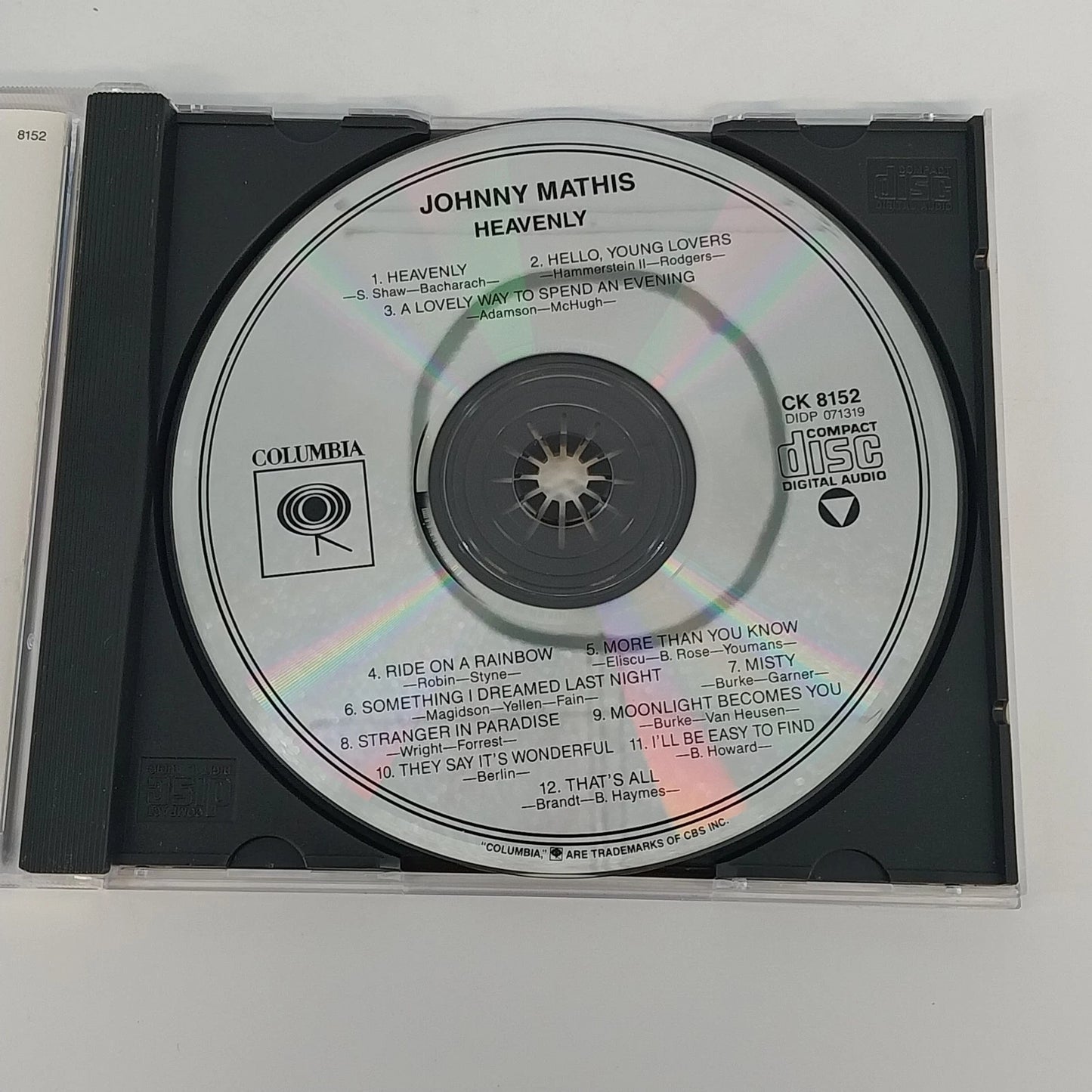 Johnny Mathis CD Lot of 3 Heavenly! Johnny Good Night Dear Lord 40th Anniversary