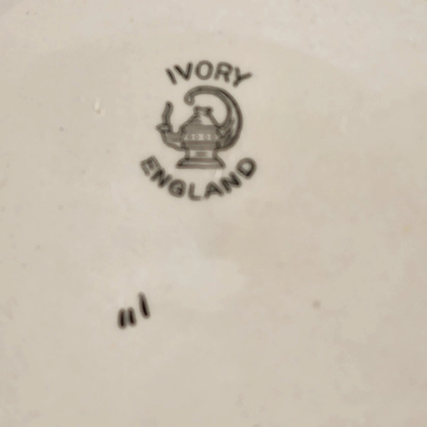 Swinnertons Ironware Pottery Cream Bowl Set 5 Pc England 1930s Vintage