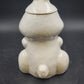 Hocus Pocus Bunny Cookie Jar 2 Piece McCoy 211 Porcelain Rabbit 13.5" H