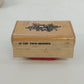 DOTS Wooden Rubber Stamp Set Camera Holiday Craft Stamps