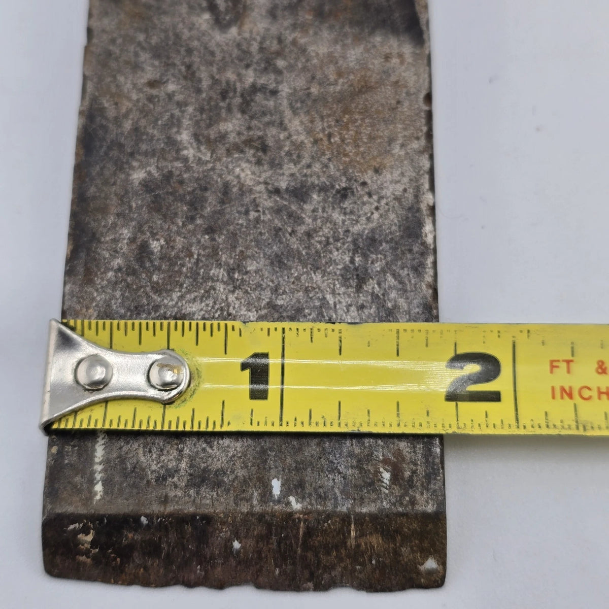 1-3/4" Socket Firmer Chisel Square Edge Timber Framing 9" Antique Head Only