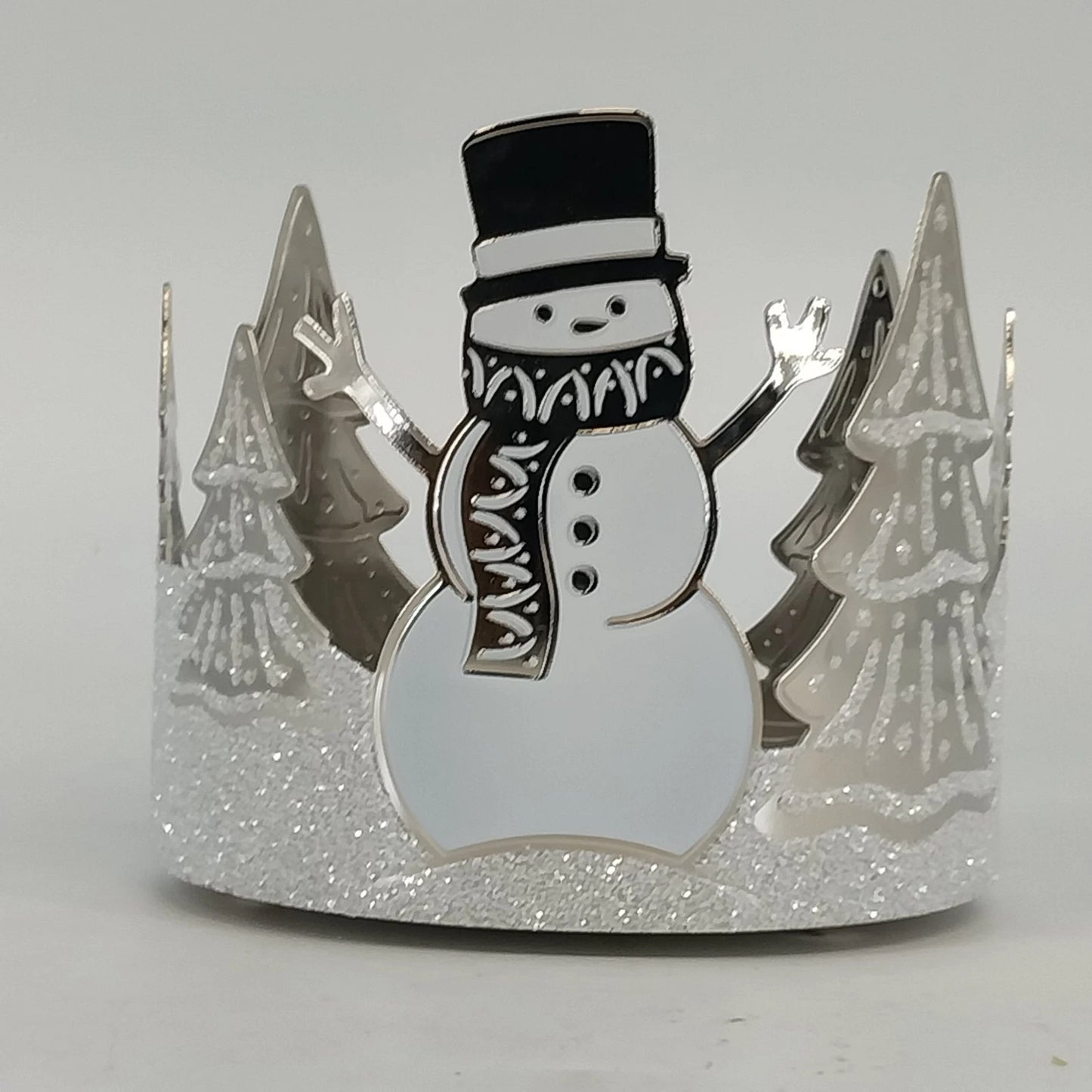 Bath and Body Works Snowman 3 Wick Candle Holder Sleeve