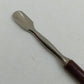 Silver Dental Periosteal Elevator Bone Spoon Surgical Instrument Phenolic Handle