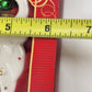 Jolly Jingle Christmas Ornament by Lenox Porcelain Gold Trim 5"x6.25" w Box 2010