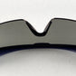 Gateway Strobe Safety Glasses Lightweight Telescoping Temples Side Shields Z87.1 (Blue Frame, Gray Lens)
