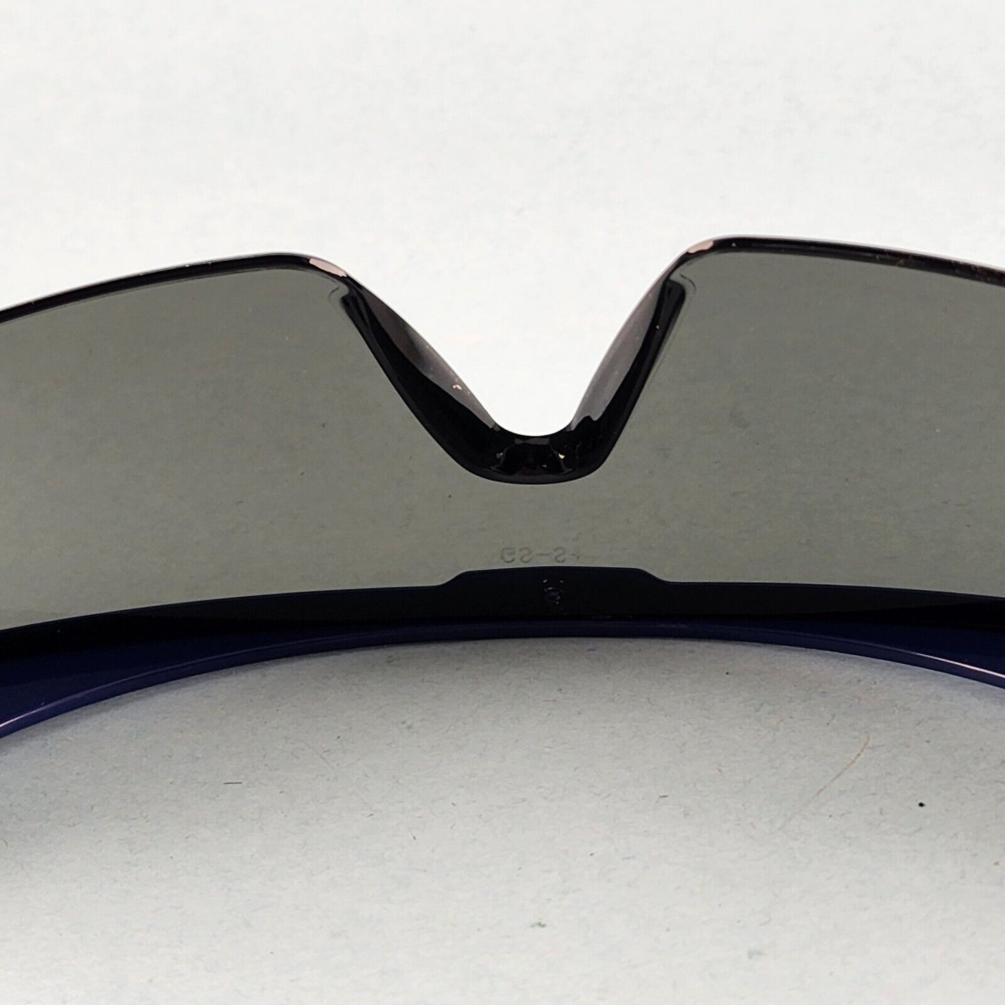 Gateway Strobe Safety Glasses Lightweight Telescoping Temples Side Shields Z87.1 (Blue Frame, Gray Lens)