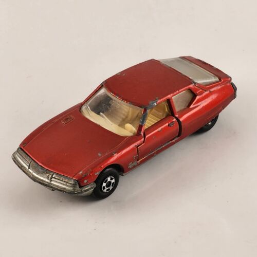 Matchbox Superfast No 51 Citroen SM Bronze w Cream Interior 1971 England Lesney