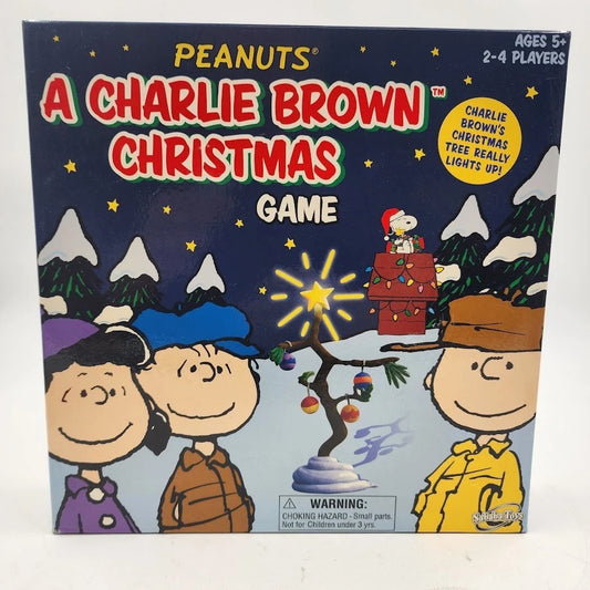 Peanuts Board Game 2008 Fundex Snoopy Kids Boxed "A Charlie Brown Christmas"