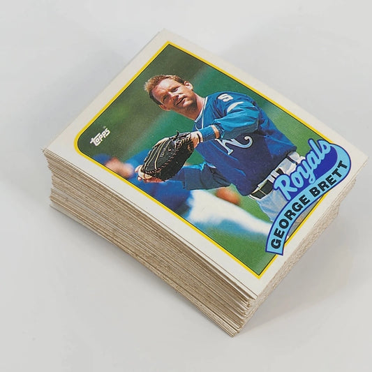 1988 Topps MLB Baseball Card Lot #200-299 Complete 100pc Set Record Breakers HOF