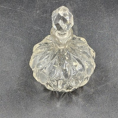 Clear Cruet with Stopper EAPG Fostoria Glass Frisco Line 1229 Vintage 1890-1905