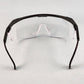 Gateway Strobe VS Traditional Visitor Safety Glasses Telescoping Temples Z87.1+ (Black Frame, Clear Lens)
